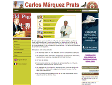 Tablet Screenshot of carlosmarquezprats.com
